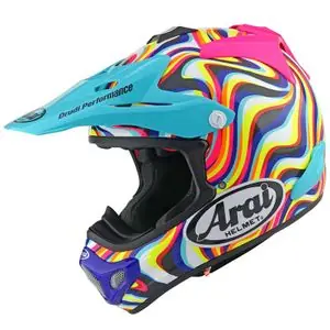 Arai MX-V EVO STREAM 2026 Cross-kypärä - Vaaleanpunainen Löytö