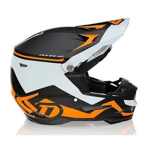 6D Helmets ATR-2 DRIVE 2024 Cross-kypärä - Oranssi / Musta Korkea Laatu