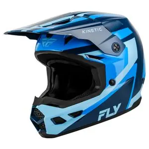 Fly KINETIC - SYNC 2027 Cross-kypärä - Sininen / Sininen Päivän Tarjous