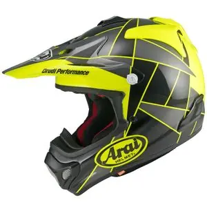Arai MX-V EVO PEAK 2026 Cross-kypärä - Keltainen Paras Hinta