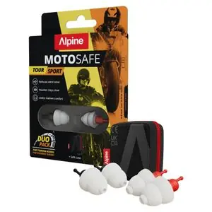 ALPINE MotoSafe Duo Kuulonsuojat Suosittu
