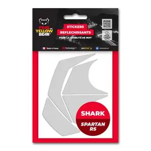 Fear The Yellow Bear REPLICA SHARK SPARTAN RS Heijastavat Tarrat - Valkoinen Päivän Tarjous