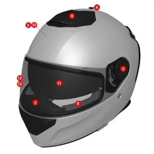 Aito Shark SPARTAN 1.2 Kansi - Musta