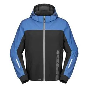 Spidi HOODIE H2OUT II Moottoripyörätakki - Musta / Sininen Päivän Tarjous