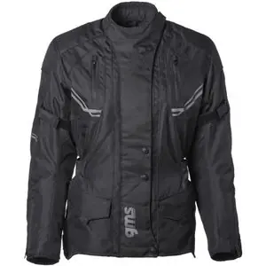 Halpa GMS TAYLOR WATERPROOF Moottoripyörätakki - Musta