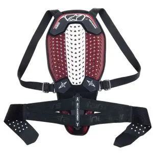Alpinestars NUCLEON PLASMA Hihnatuki - Musta / Punainen Edullinen