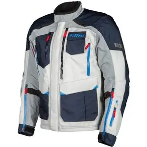 KLIM CARLSBAD GORE-TEX® Moottoripyörätakki - Sininen / Harmaa Sertifioitu