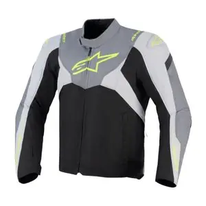 Aito Alpinestars T-JAWS V4 WATERPROOF Moottoripyörätakki - Musta / Harmaa