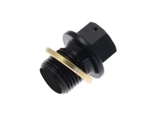 Tecnium mustaa alumiinia M19x1,5x14 Universal Tyhjennysventtiili Bestseller