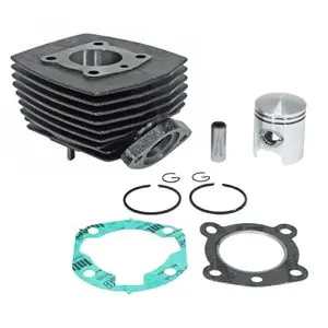 P2R CYLINDRE CYCLO ADAPTABLE PEUGEOT 103 MVL-SP, SPX-RCX, VOGUE AIR FONTE FIXATION BRIDE (AVEC JOINTS) -P2R- Sylinteri-pistonisarja Turvallinen Maksu