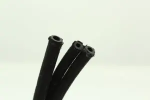 Löytö Bihr punottu 5x10mm musta 10m Universal Bensiini letku