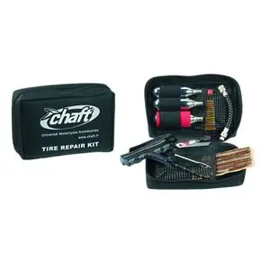 Alennettu Chaft TUBELESS-KORJAUSSETTI Universal Tubeless-korjaussarja - Musta