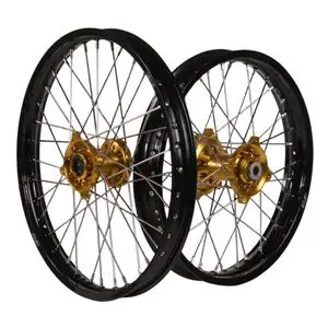 Bud Racing avant + arrière Rengas - Keltainen / Musta Alennettu
