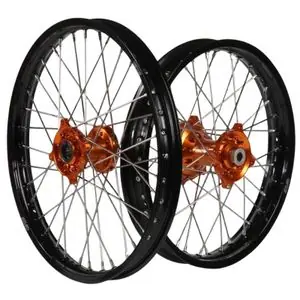 Kuuma Tarjous Bud Racing avant + arrière Rengas - Oranssi / MustaKTM 50 50 SX - 2014 - 2026