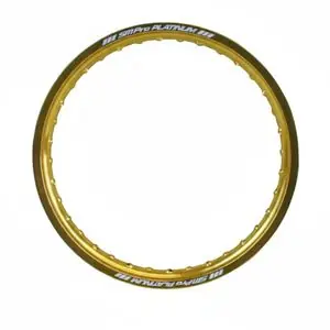 Aito SM Pro 19 X 2.15 32 trous PLATINIUM Universal Vanne - Keltainen